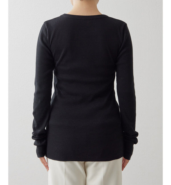  「コットンテレコクルーネックプルオーバー」|Tシャツ・カットソー|