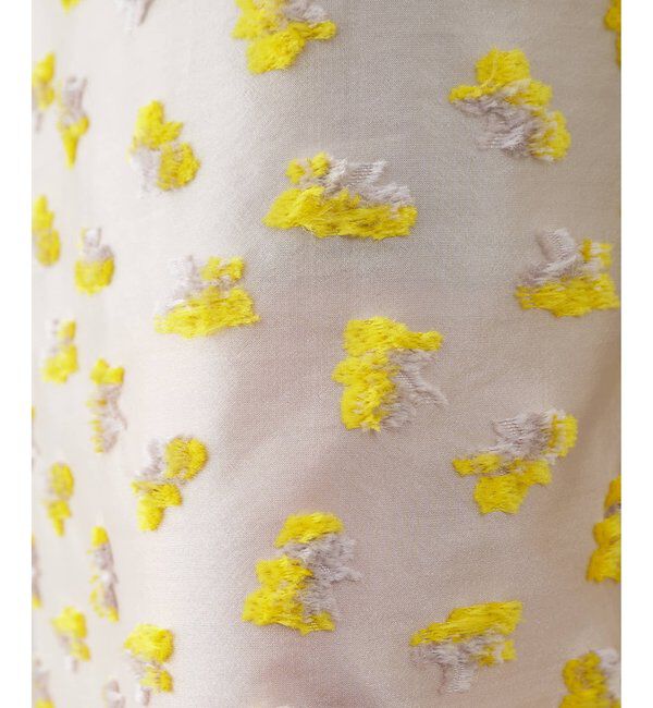 THE PAUSE「【THE PAUSE】フラワージャガードパンツ」|チノ|