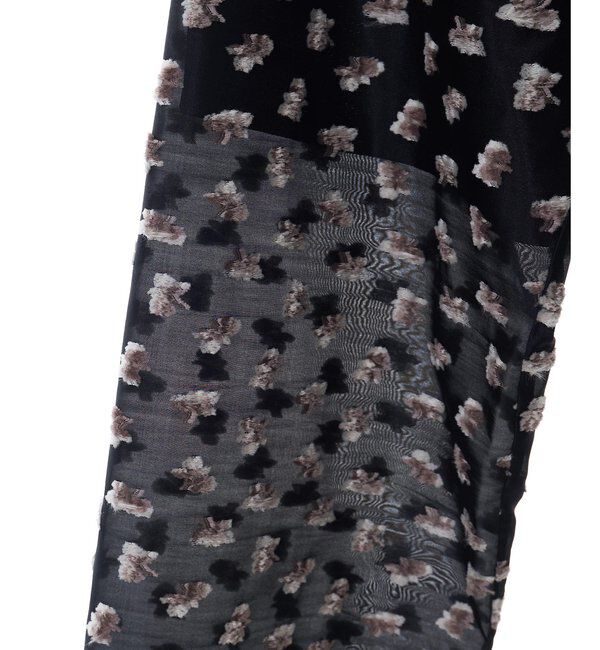 THE PAUSE「【THE PAUSE】フラワージャガードパンツ」|チノ|