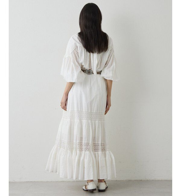  「コットンギャザー切替ブラウス」|シャツ・ブラウス|