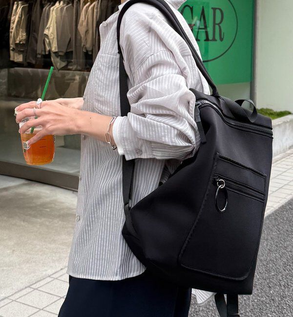  「WETラインリュック」|リュック|ブラック