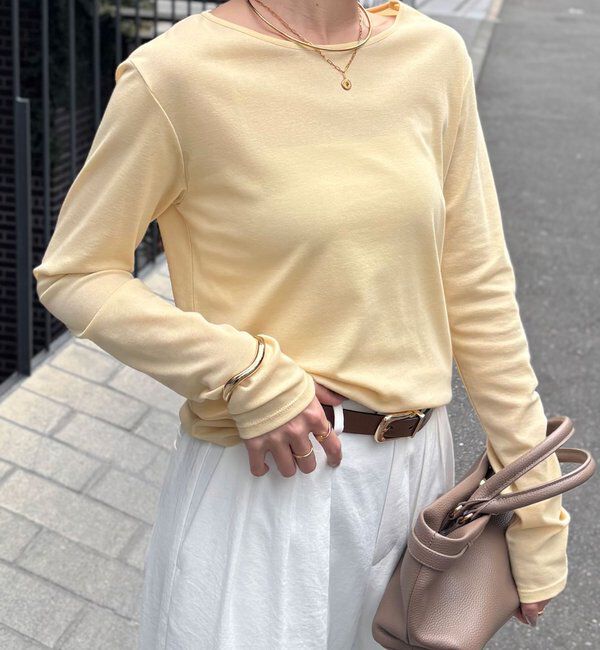  「ベーシックシアーロンT」|Tシャツ・カットソー|