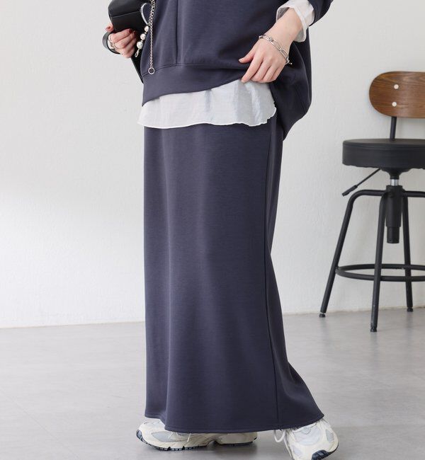  「ポンチIラインスカート」|スカート|