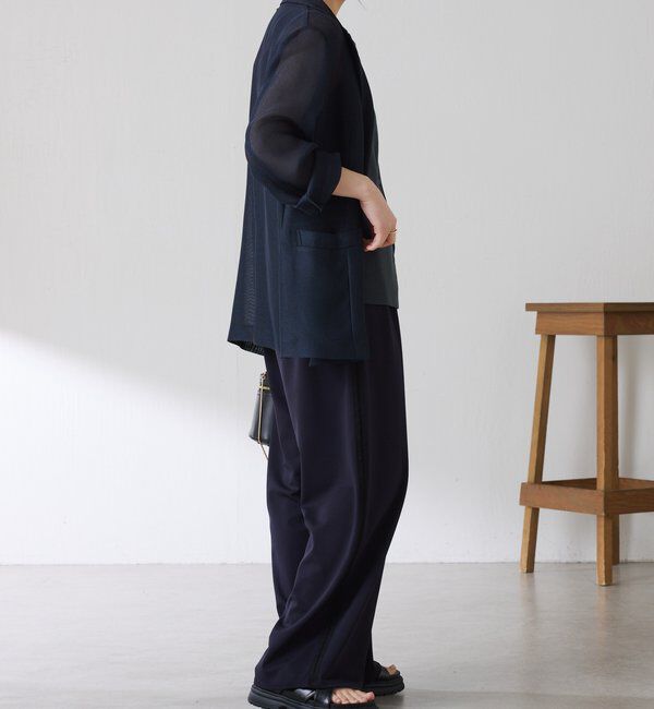  「【接触冷感/ストレッチ】イージースラックスパンツ」|チノ|