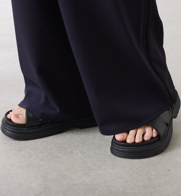  「【接触冷感/ストレッチ】イージースラックスパンツ」|チノ|