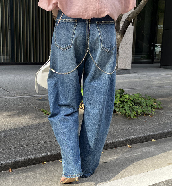  「【ベストセラーアイテム】カーブデニム」|デニム|