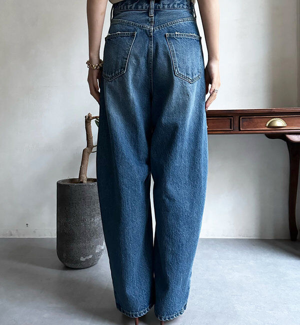  「【ベストセラーアイテム】カーブデニム」|デニム|