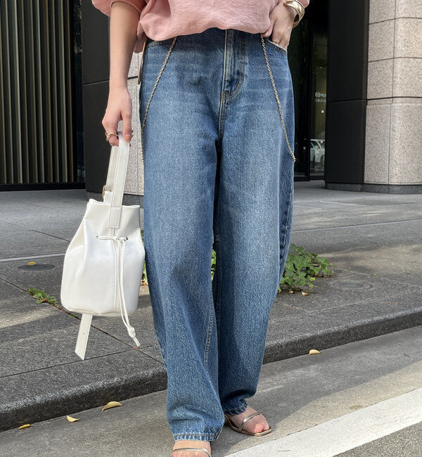  「【ベストセラーアイテム】カーブデニム」|デニム|