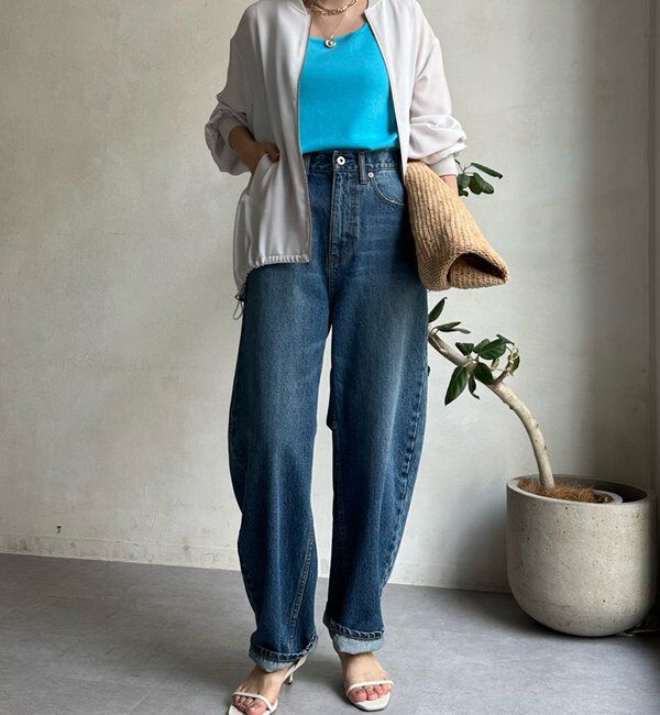  「スクエアニットタンク」|ニット・セーター|