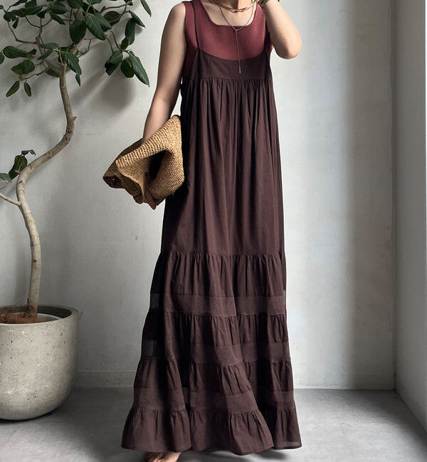  「スクエアニットタンク」|ニット・セーター|