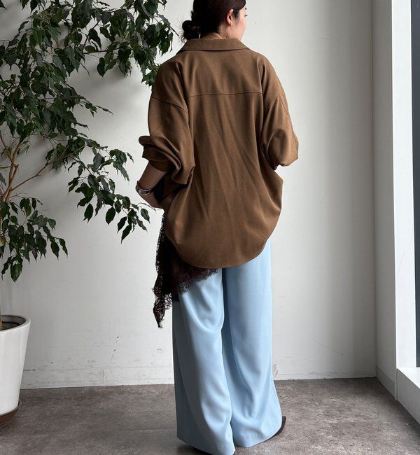  「【累計販売数3万枚突破/23色4サイズ展開！】タックワイドパンツ」|チノ|