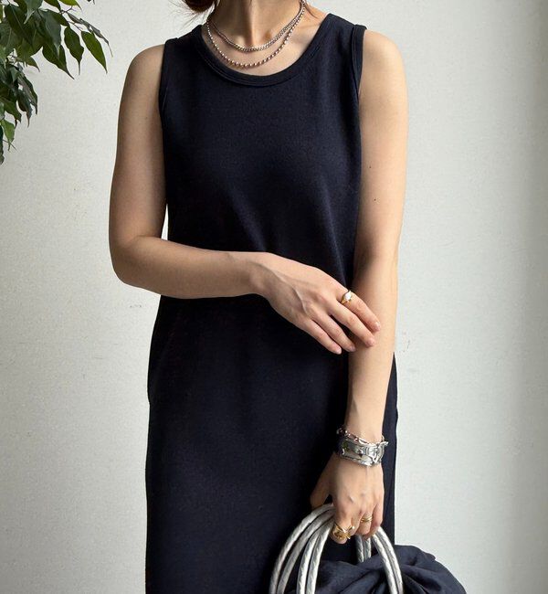  「【全骨格細見え】ブークレーダンボールタンクワンピース」|ワンピース|