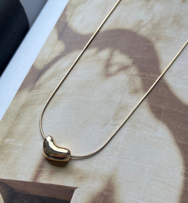  「ハートモチーフチェーンチョーカー」|ネックレス|