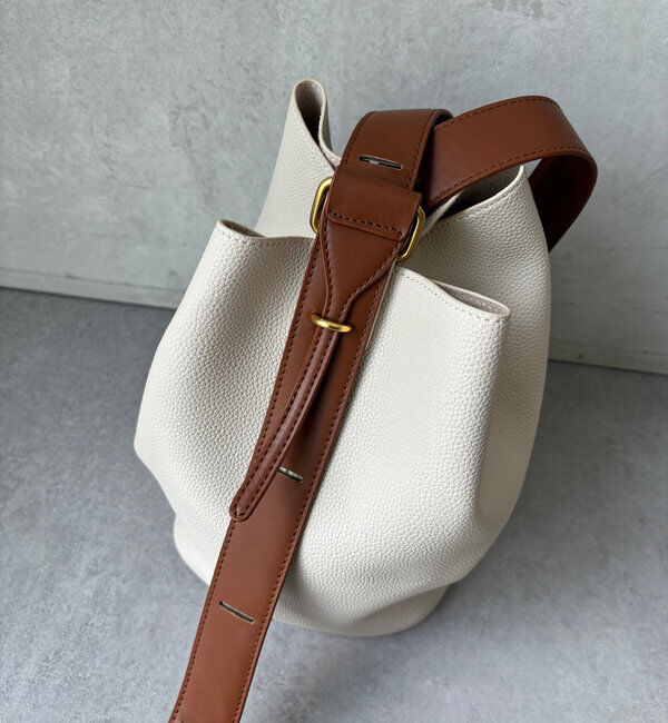  「【新色追加】シボフェイクレザーソフトホーボーバッグ」|トートバッグ|