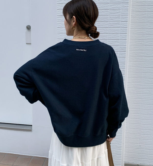  「【新色追加】【インフルエンサー OKOCHI企画】ハーフジップスウェット」|Tシャツ・カットソー|