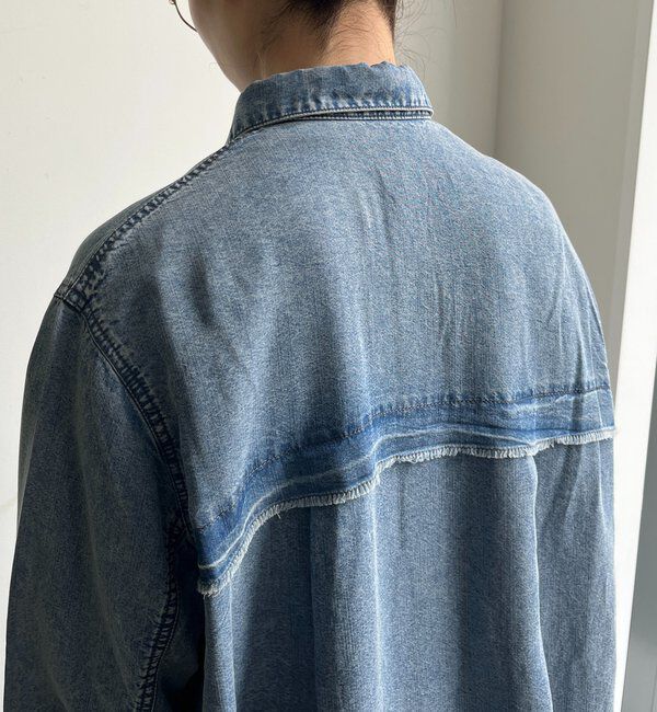  「リヨセルデニムシャツ」|シャツ・ブラウス|