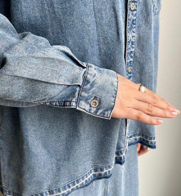  「リヨセルデニムシャツ」|シャツ・ブラウス|