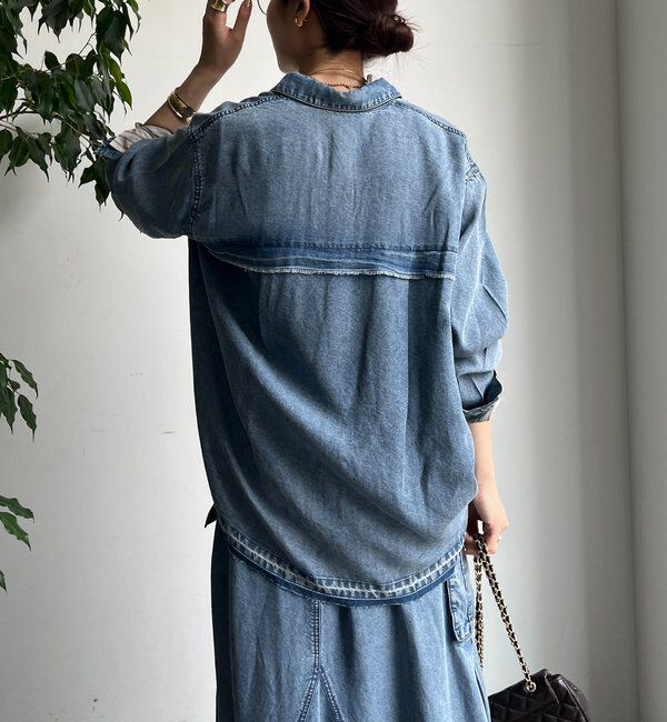  「リヨセルデニムシャツ」|シャツ・ブラウス|