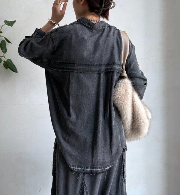  「リヨセルデニムシャツ」|シャツ・ブラウス|