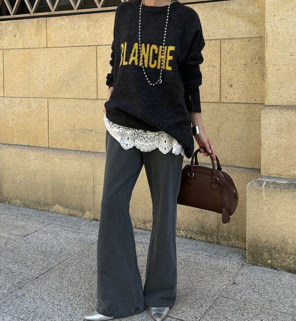  「BLANCHE プルオーバー」|ニット・セーター|