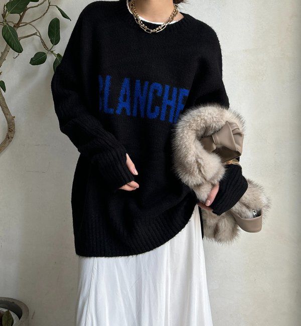  「BLANCHE プルオーバー」|ニット・セーター|