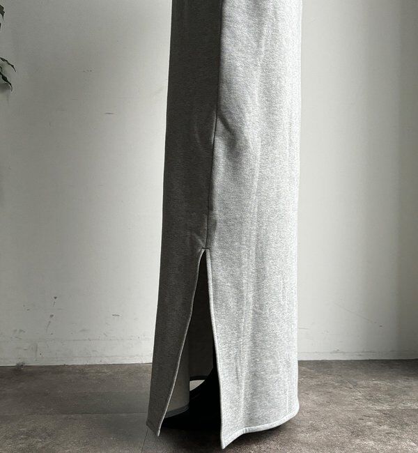  「裏毛裏起毛ヘンリーネックワンピース」|ワンピース|