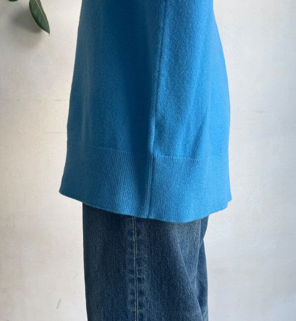  「ウール混タートルチュニック」|ニット・セーター|