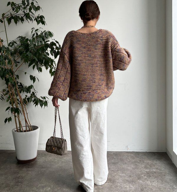  「コーデュロイワイドイージーパンツ」|チノ|