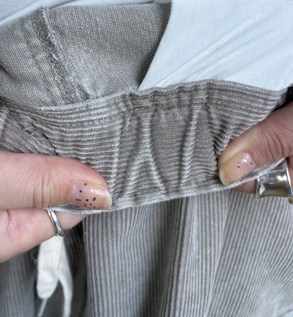  「コーデュロイワイドイージーパンツ」|チノ|