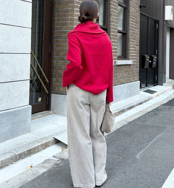  「コーデュロイワイドイージーパンツ」|チノ|