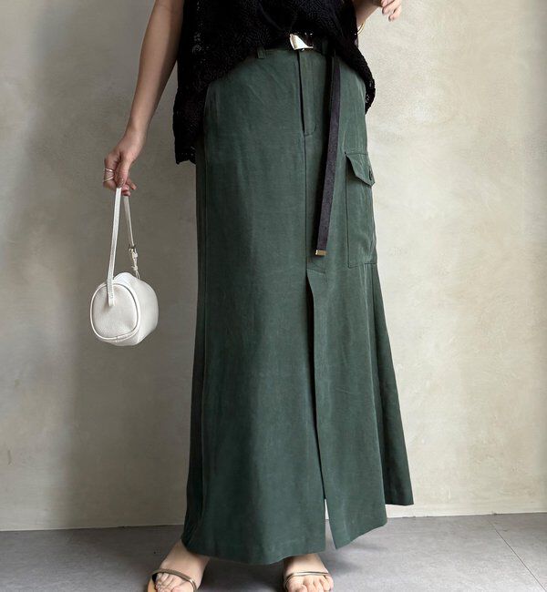  「ツイルカーゴスカート」|スカート|