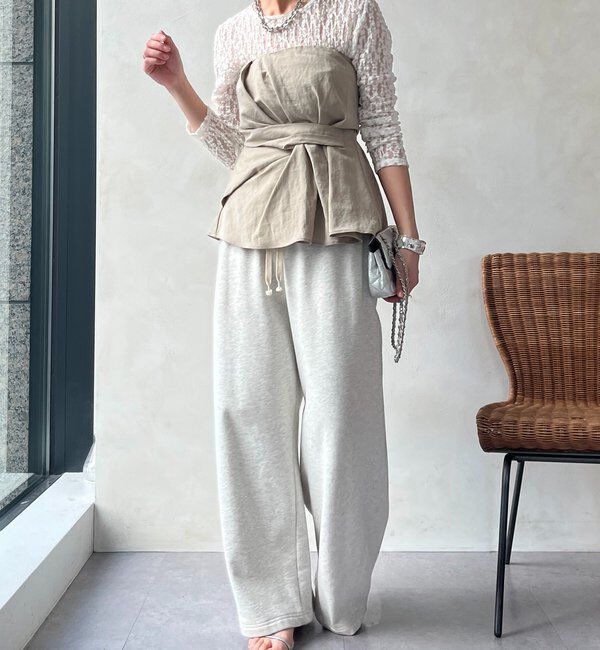  「レースプルオーバー」|Tシャツ・カットソー|