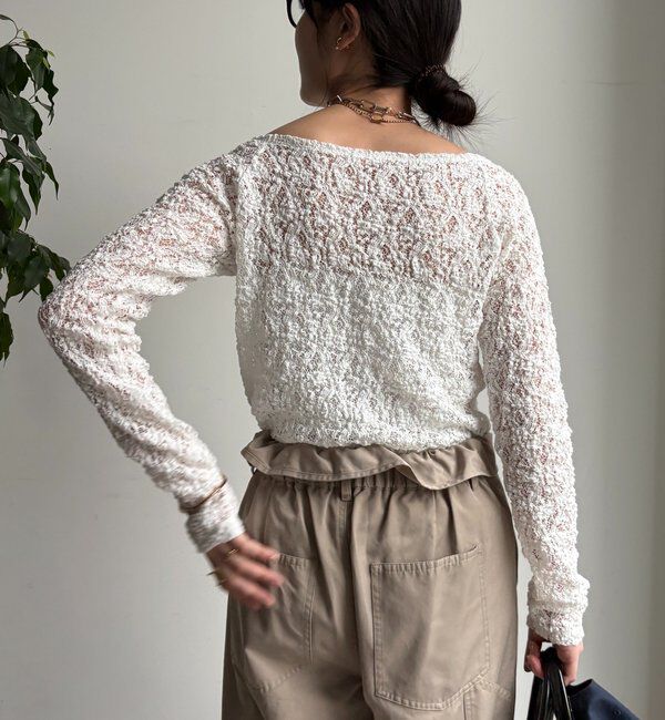  「レースオフショル」|Tシャツ・カットソー|