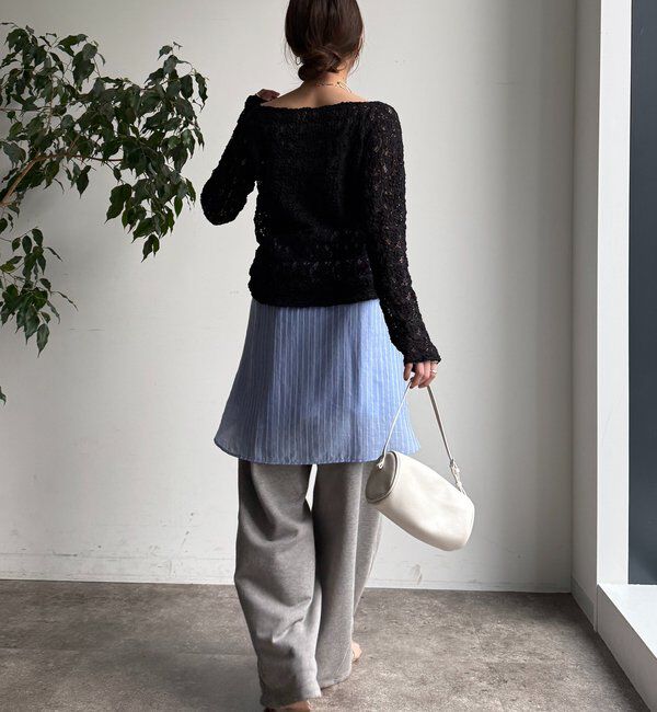  「レースオフショル」|Tシャツ・カットソー|