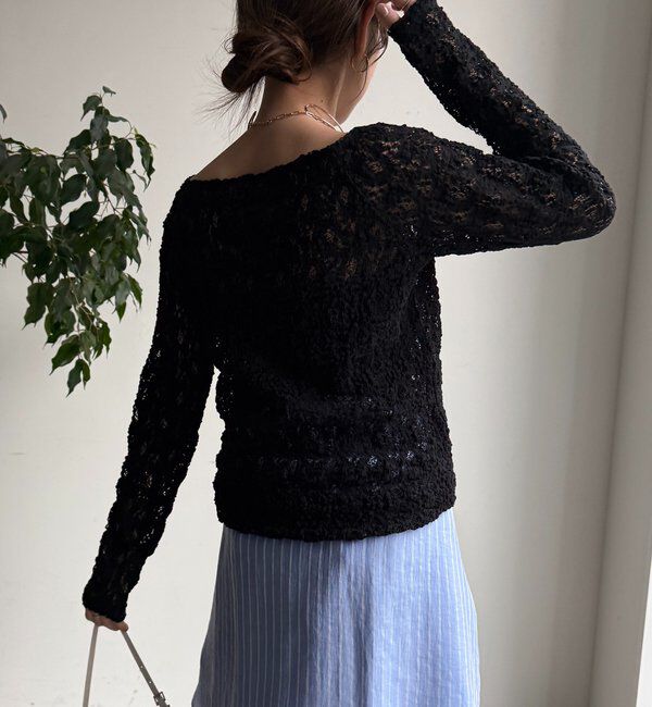  「レースオフショル」|Tシャツ・カットソー|