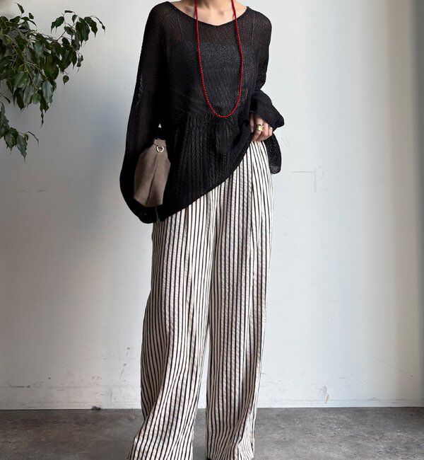  「【WEB限定】サッカーストライプパンツ」|チノ|