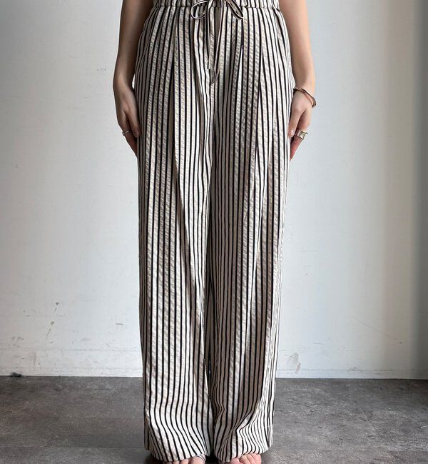  「【WEB限定】サッカーストライプパンツ」|チノ|