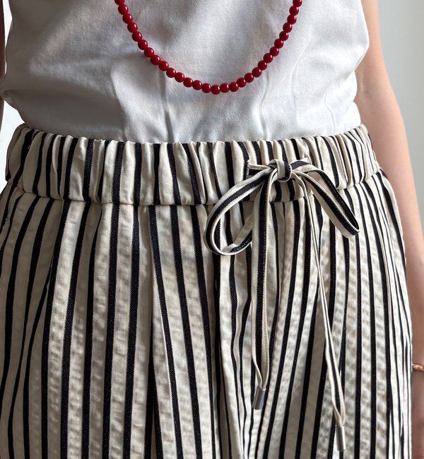  「【WEB限定】サッカーストライプパンツ」|チノ|