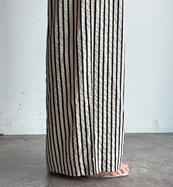  「【WEB限定】サッカーストライプパンツ」|チノ|