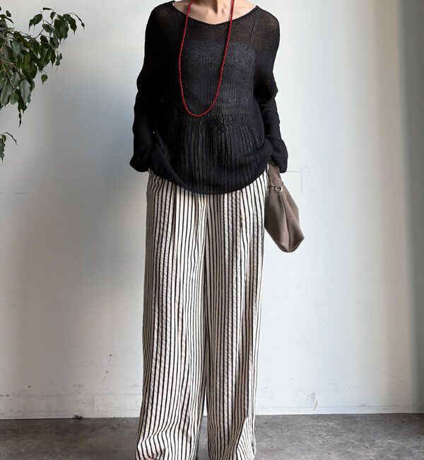  「【WEB限定】サッカーストライプパンツ」|チノ|