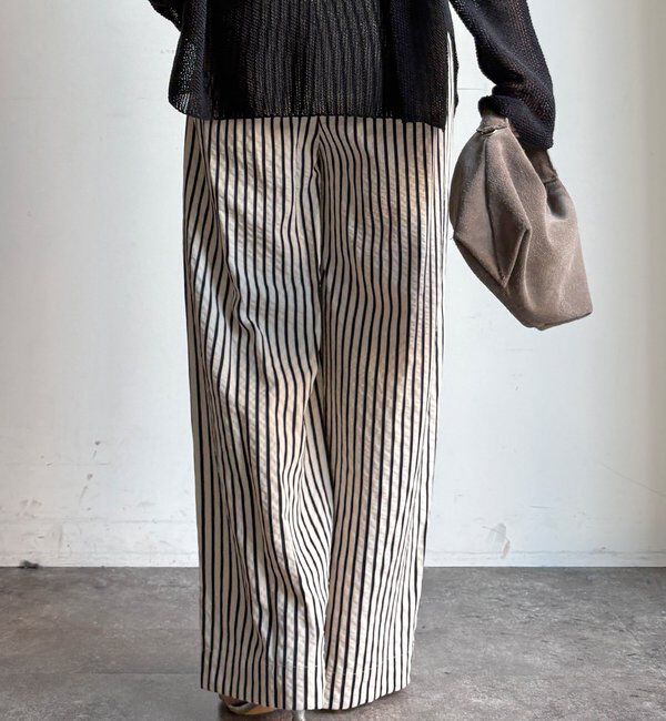  「【WEB限定】サッカーストライプパンツ」|チノ|