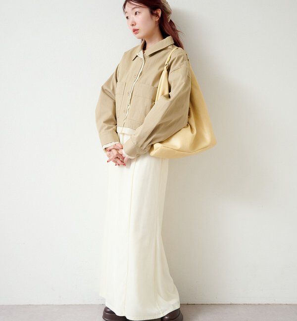  「【WEB先行/SETUP対応】レイヤードショートシャツジャケット」|その他|