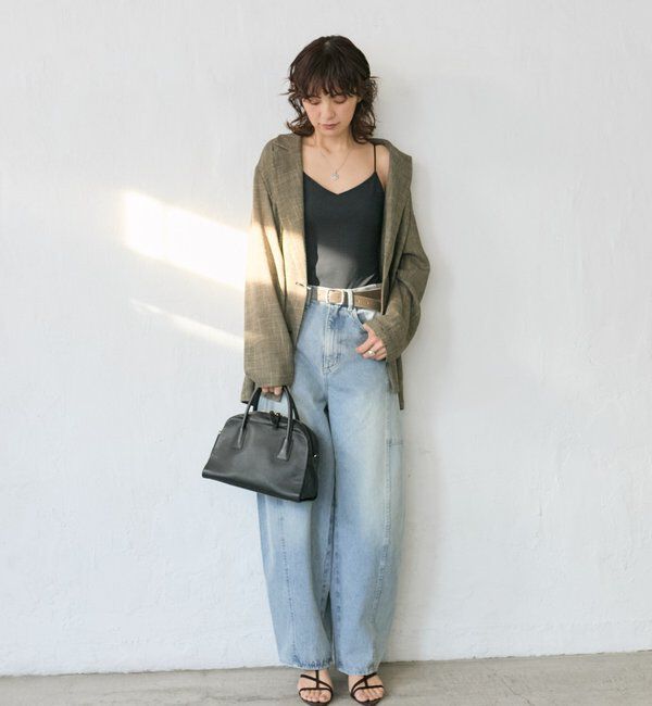  「【MYSELFbyRD（マイセルフバイリヴドロワ）】Vネックキャミソール」|キャミソール|