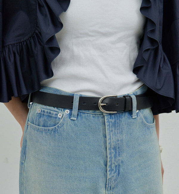  「ボリュームバックルベルト」|ベルト|