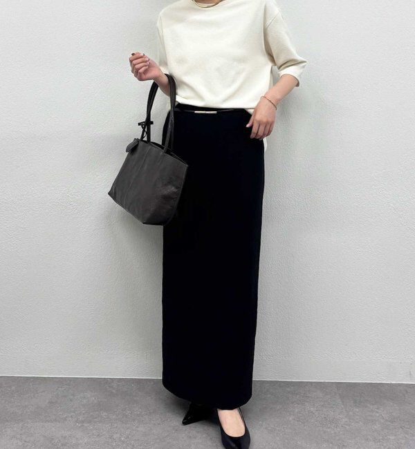  「バックスリットハーフスリーブブラウス」|シャツ・ブラウス|