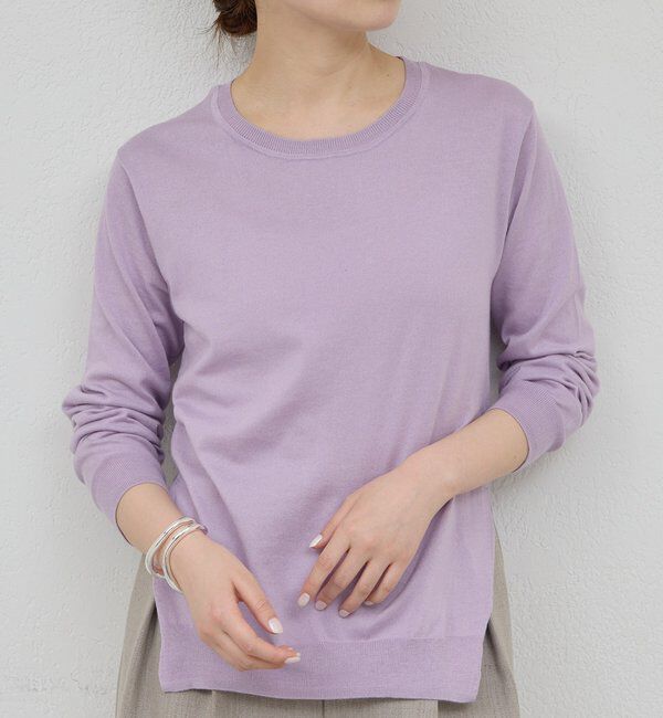  「【HERITANOVUM】シーアイランドコットンプルオーバー」|ニット・セーター|