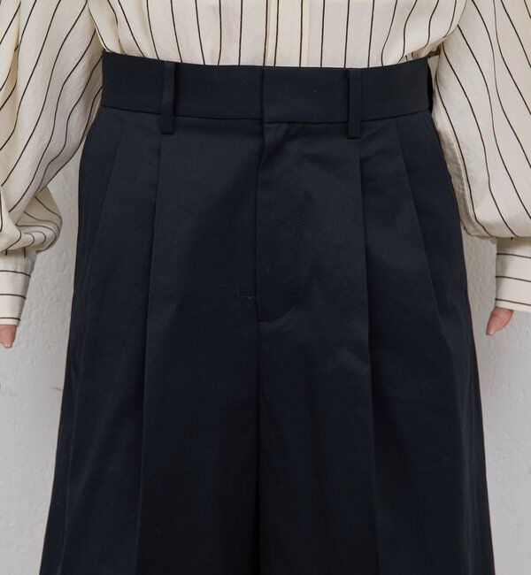  「【HERITANOVUM】ドライギャバハーフパンツ」|チノ|