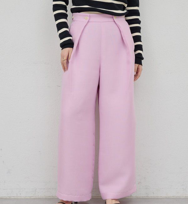  「【HERITANOVUM】タックマリンパンツ」|チノ|