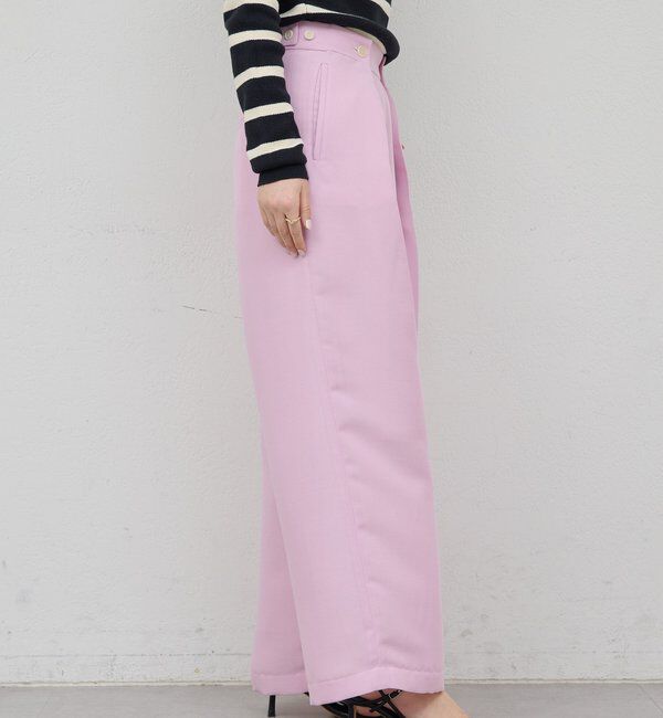  「【HERITANOVUM】タックマリンパンツ」|チノ|