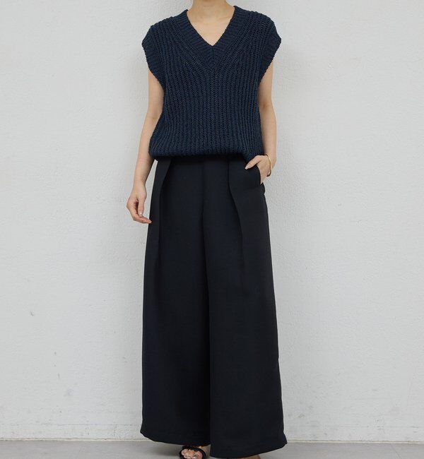  「【HERITANOVUM】タックマリンパンツ」|チノ|